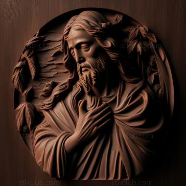 3D model st jesus (STL)